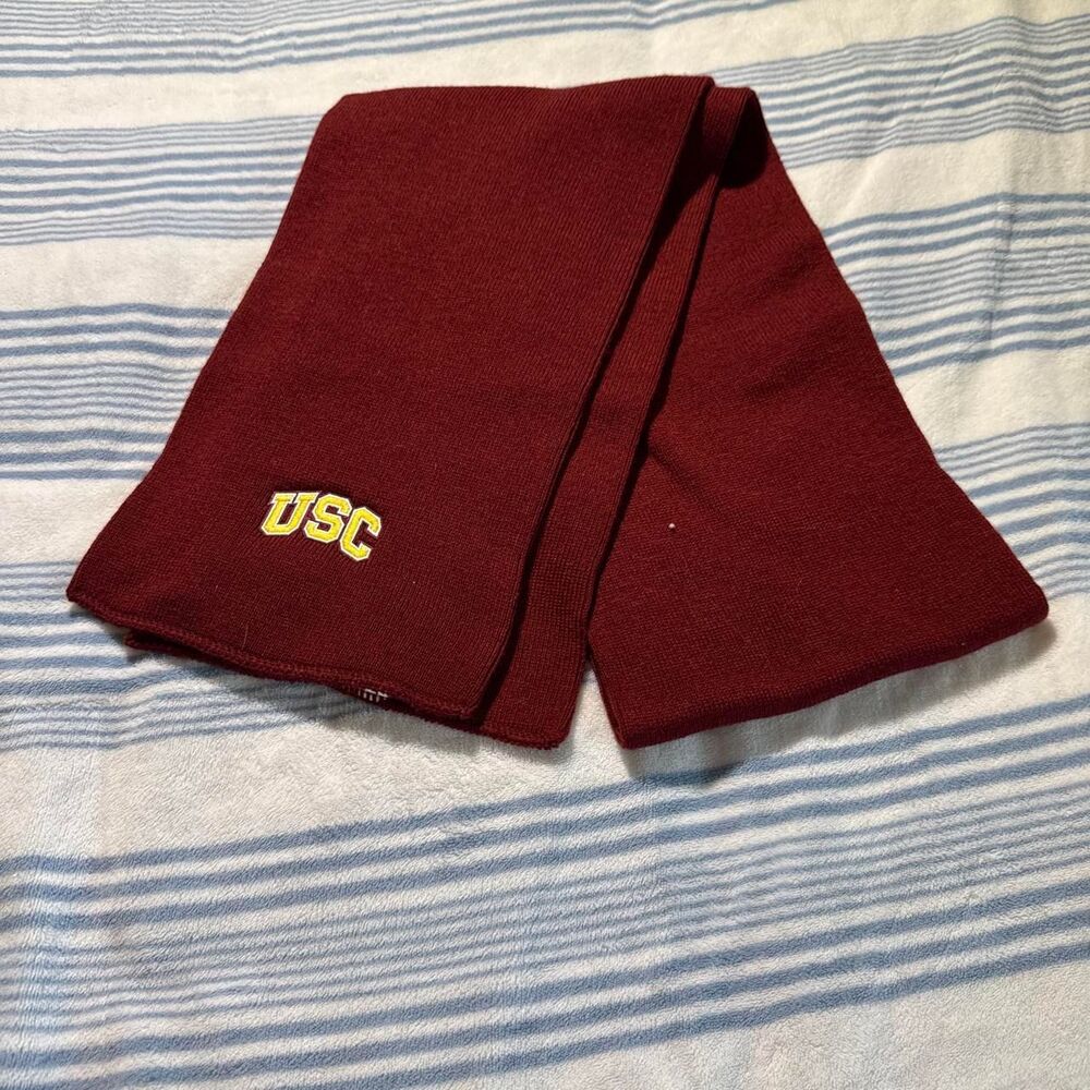 Men's Burgundy and Red Scarf-wraps